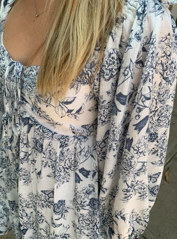Sweet Talk Mini Dress- Weathered Indigo - S