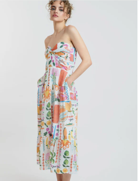 Papaya Said So Dress- Multi