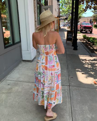 Papaya Said So Dress- Multi