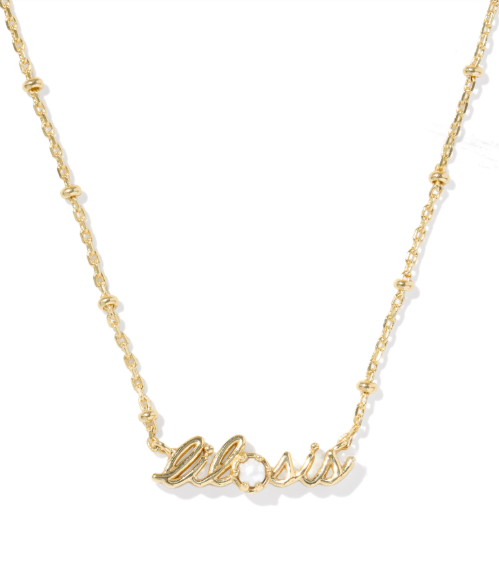 Lil Sis Short Pndt Nck Gold Fshwtr Cltrd Pearl