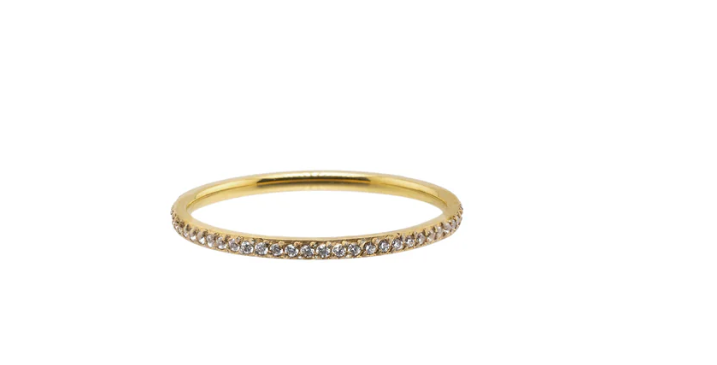 Dainty Diamond Band