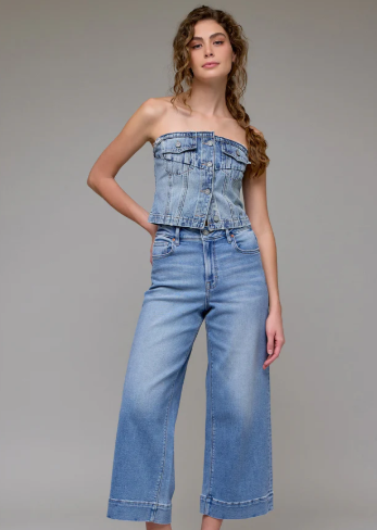 Nori Clean Crop Jean- Medium Light - 24