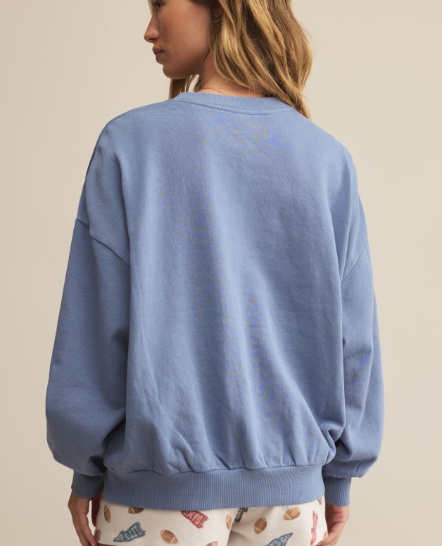 Go Team Sunday Sweatshirt - Storm Cloud - Xs