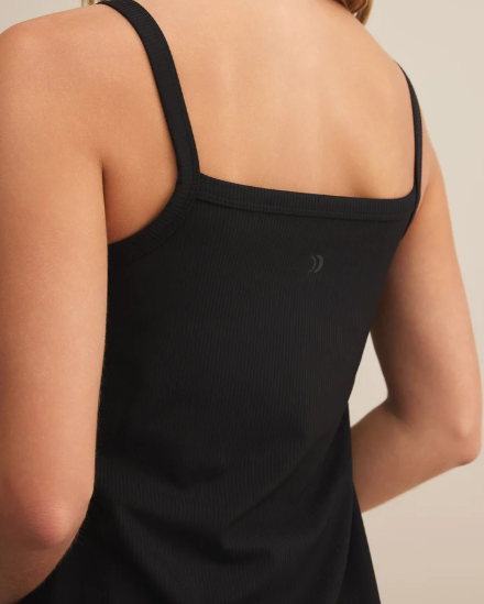 Arena Rib Dress - Black