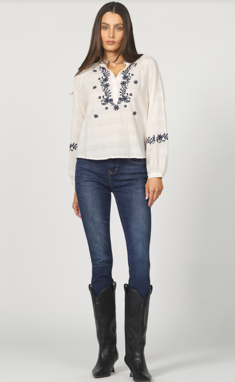 Ella Top - Whitecap Gray - Xs