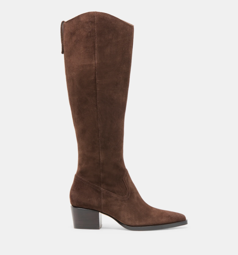 Virona H20 Suede Boots- DK Brown - 6