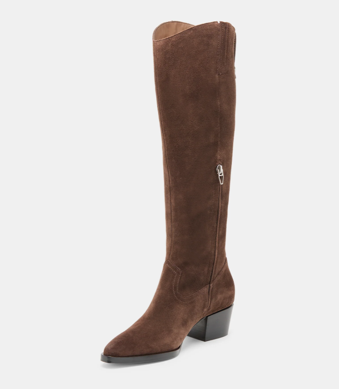 Virona H20 Suede Boots- DK Brown - 6