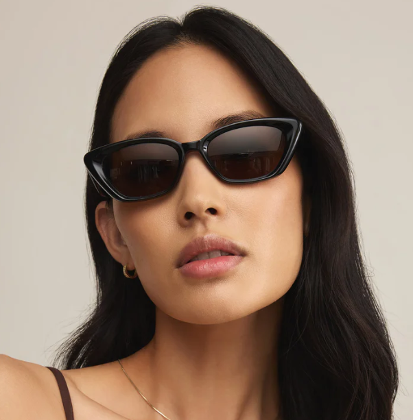 Staycation Polished Black-Brown Polarized
