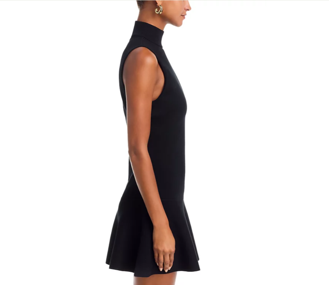 Breslin Sweater Dress- Black