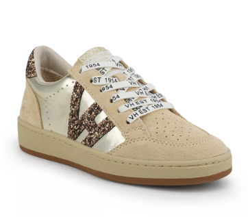 VH Step Sneaker- Gold/Glitter