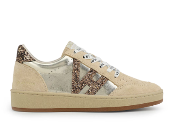 VH Step Sneaker- Gold/Glitter