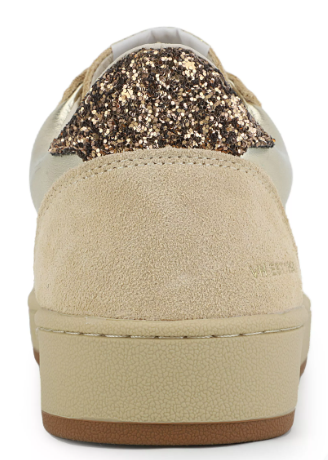 VH Step Sneaker- Gold/Glitter