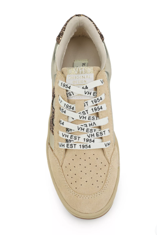 VH Step Sneaker- Gold/Glitter - 5.5