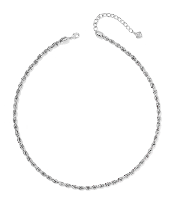 Isabelle Chain Nck Rhod Metal