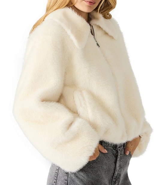 Evanie Coat- Cream