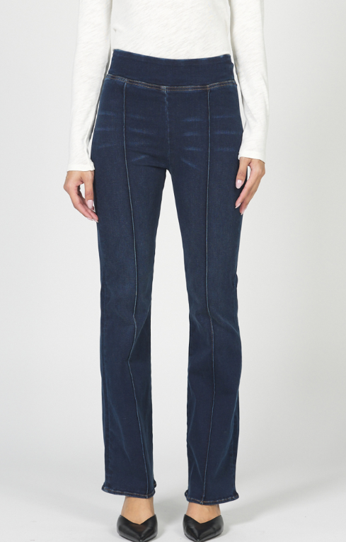 Mindy Bootcut HR Jean- Plush Blue - M
