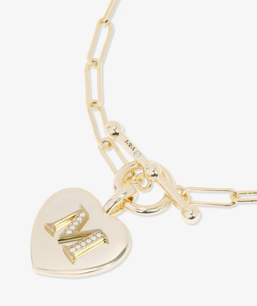 M Baby Love Letters Charm Bracelet 6.5