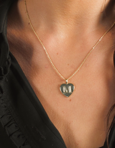 P Baby Love Letters Pendant Necklace