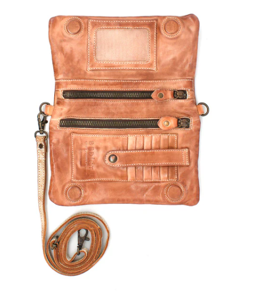 Cadence PW Crossbody- Tan Rustic Nectar Lux
