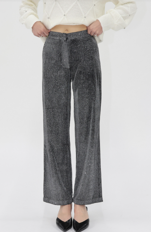 Bishop Straight Leg Pant- Disco - S