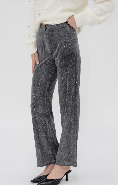 Bishop Straight Leg Pant- Disco - Xs