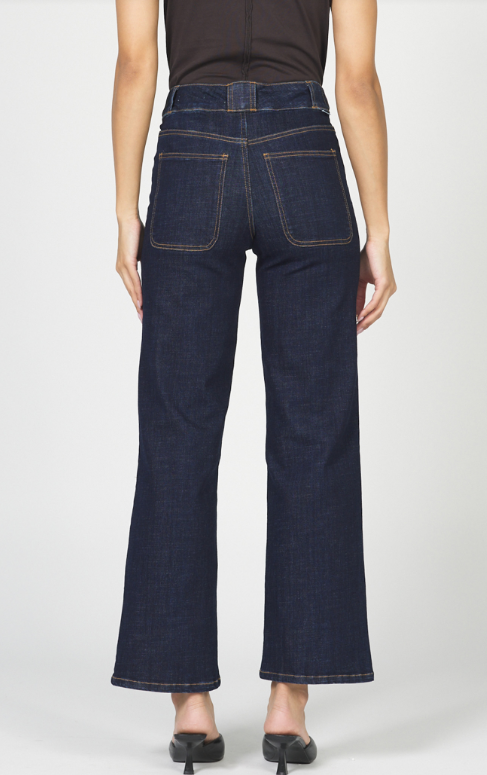 Holly High Rise Jean- Anchor - 24