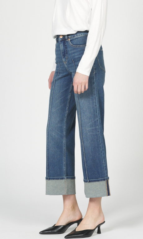Holly Cropped Cuff Jean- Hyde - 24