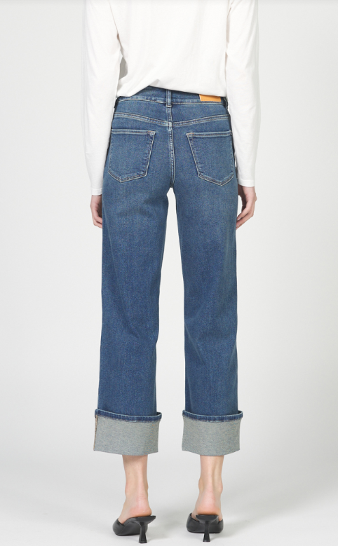 Holly Cropped Cuff Jean- Hyde