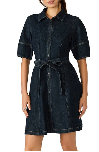 Lorie Dress- Dark Indigo - 6