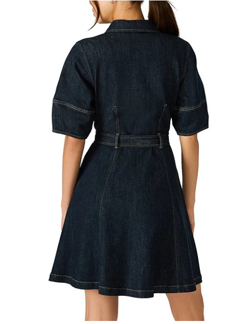 Lorie Dress- Dark Indigo
