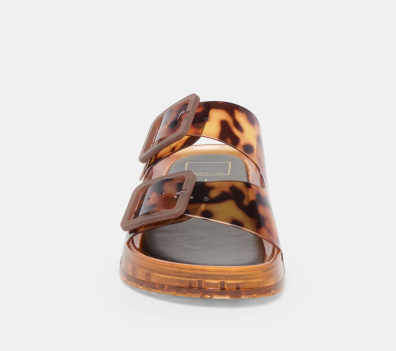 Julio Jelly Sandal- Tortoise