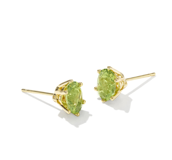Cailin Studs- Gold Crystal