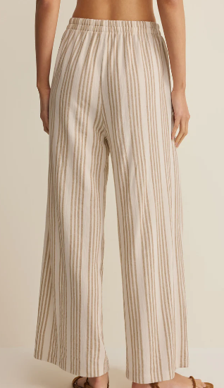 Scout Knit Striped Pant- Cloud