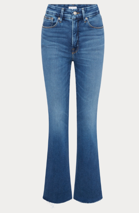 Soft Tech Good Legs Crop Mini Boot Jeans- Regular Indigo