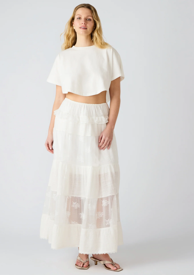 Tarryn Skirt- Snowwhite