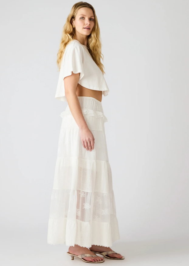 Tarryn Skirt- Snowwhite