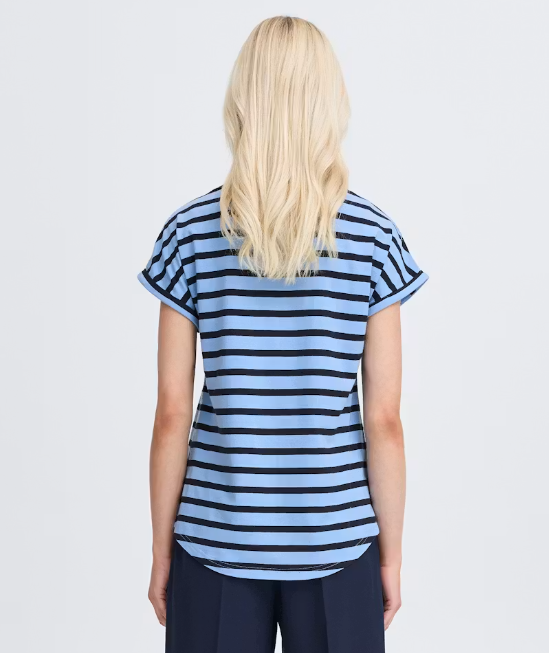 ByPamila T-Shirt- Blue Stripe