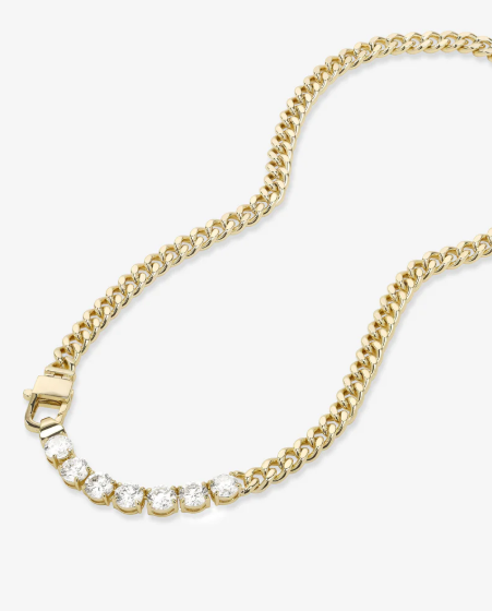 Julian Loves Diamonds Necklace- Gold