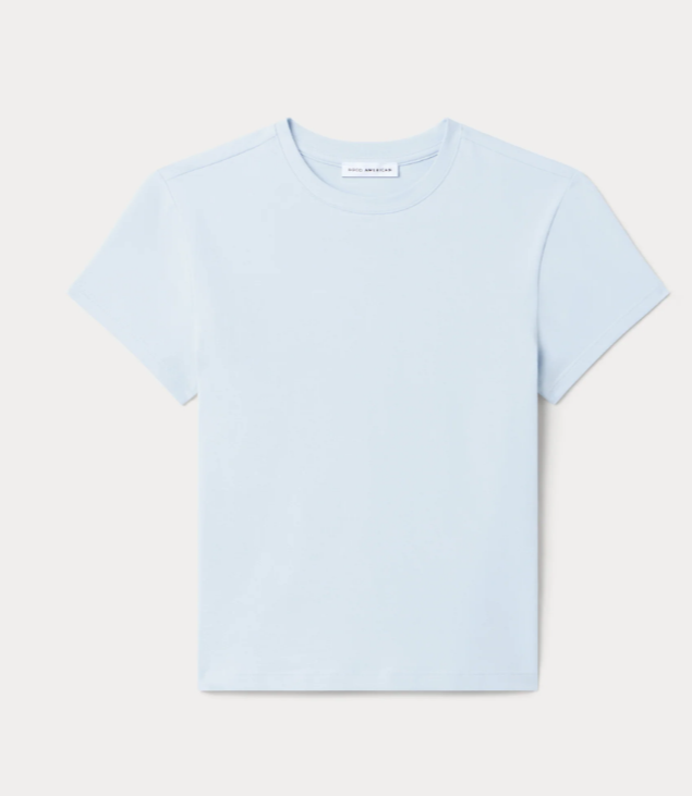 The Baby Tee- Sky
