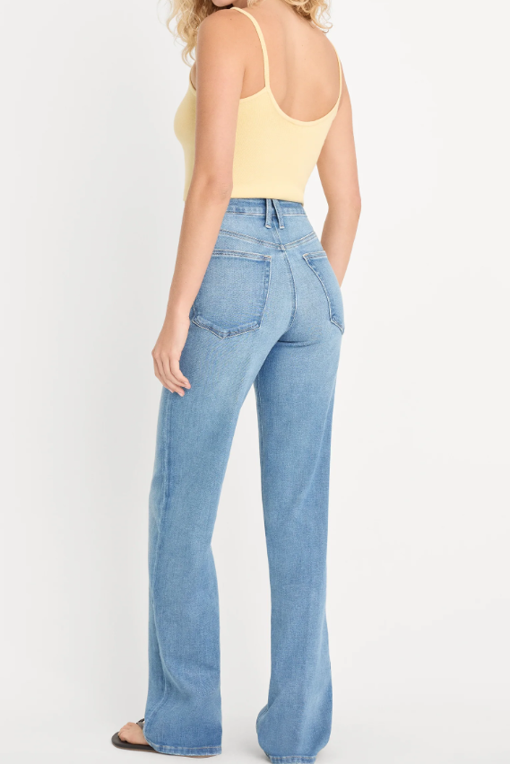 Soft Tech Good True HR Straight Jeans- Indigo