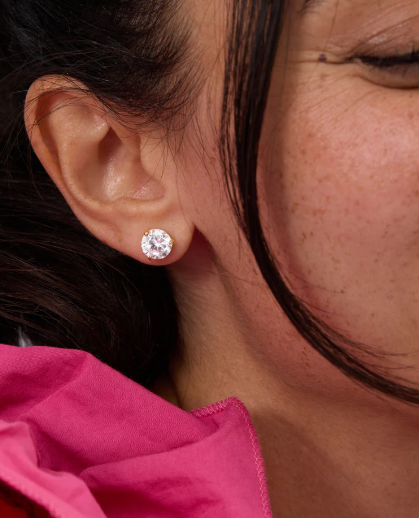 Not Your Basic 8mm Studs- Gold