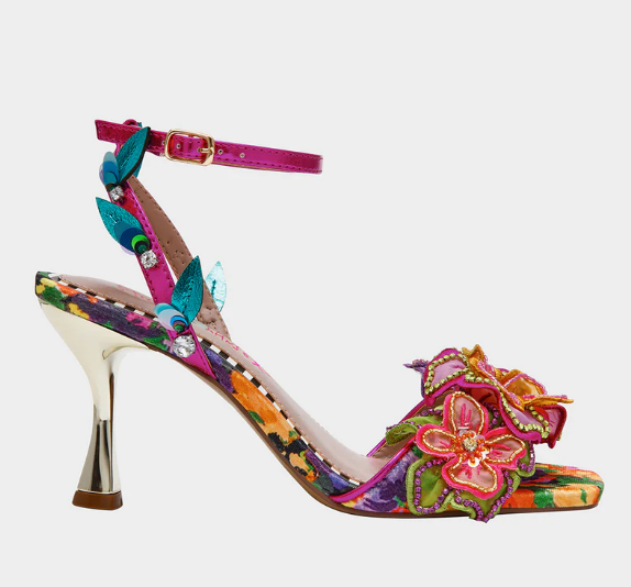 Annalee Heel- Floral Multi