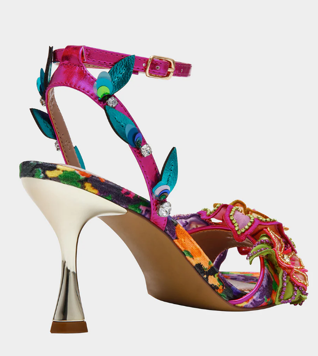 Annalee Heel- Floral Multi