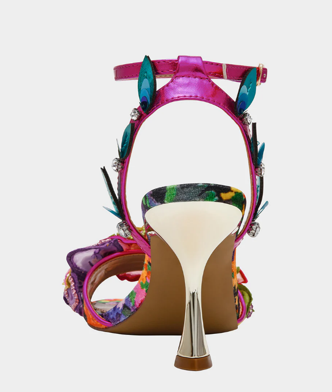 Annalee Heel- Floral Multi