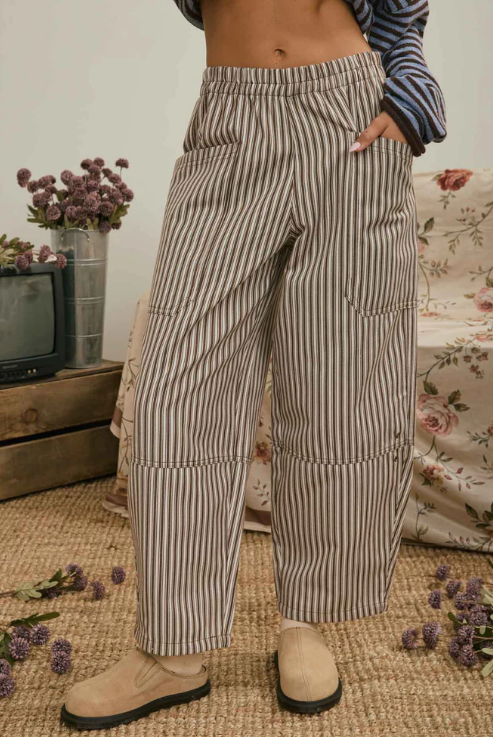 Kani Stripe Wide Leg Pant