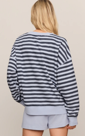The Everyday Striped Crew- Eclipse