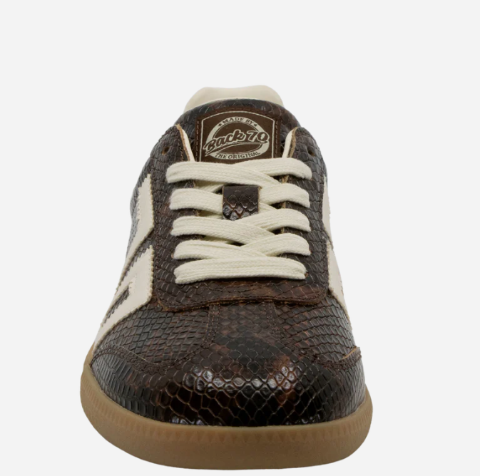 Cloud Sneaker- Snake Coffee Butter