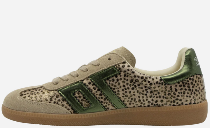 Cloud Sneaker- Pois Gold Forest