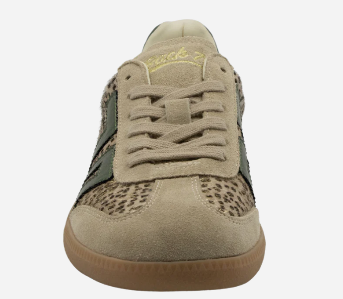 Cloud Sneaker- Pois Gold Forest