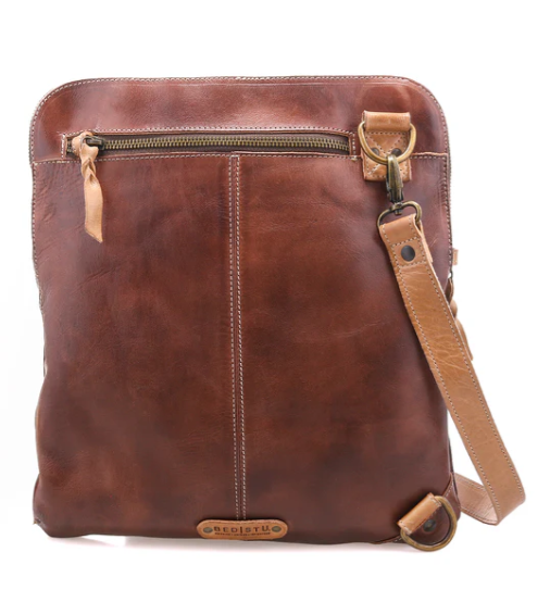 Aiken Crossbody Bag- Teak Oats Rustic